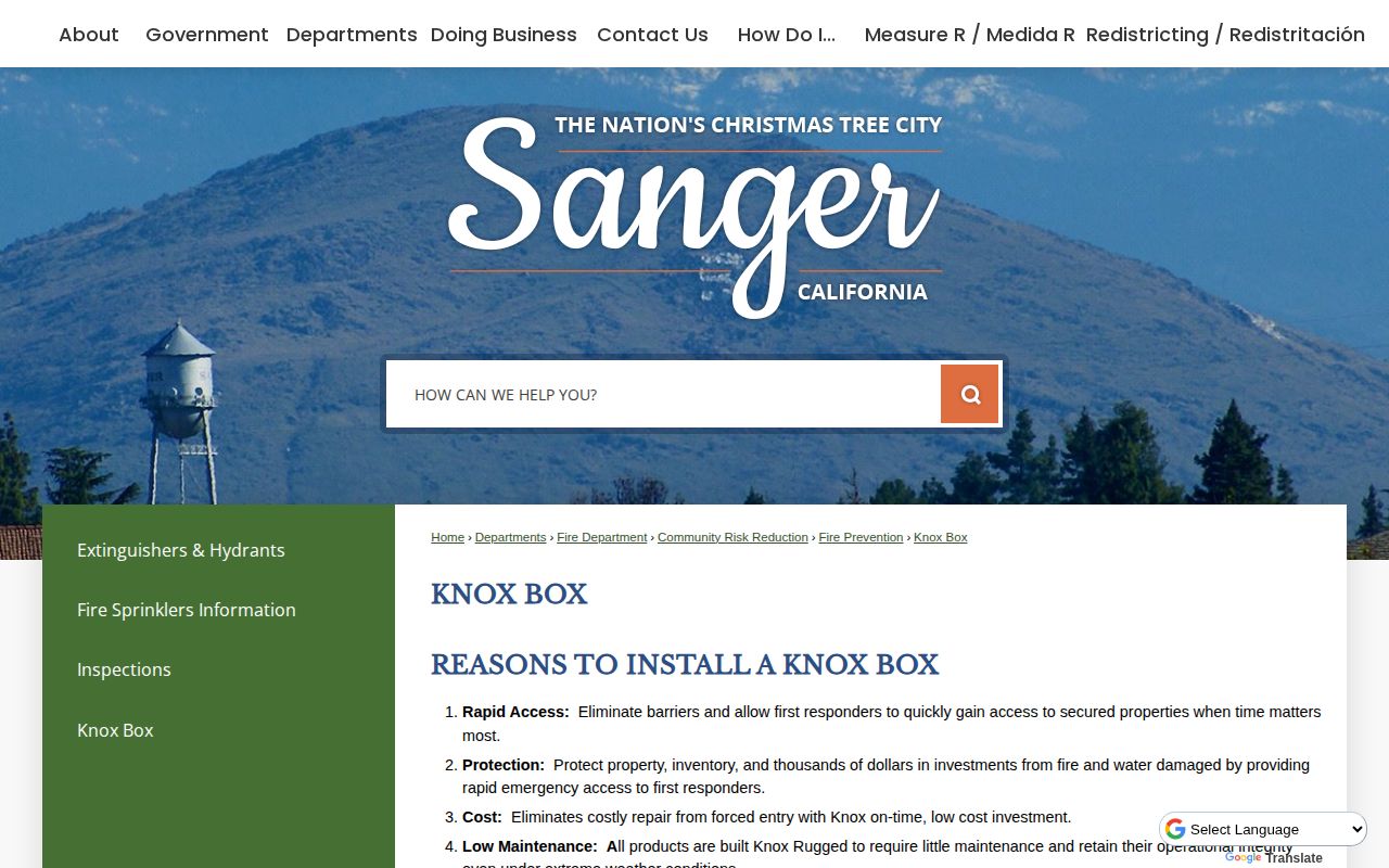 Sanger Police Department official source for Sanger arrest records